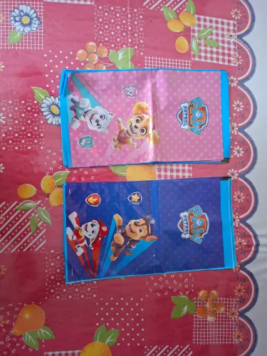 Kit (11) sacolas surpresa lembrancinha Patrulha Canina <br>R$:15,00