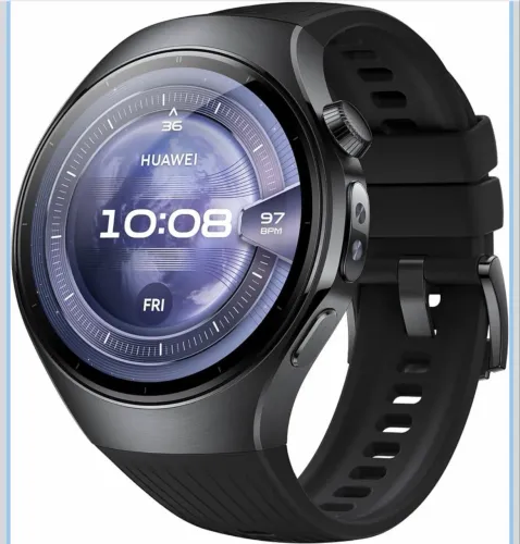 Smartwatch, HUAWEI WATCH 5 46mm, Tecnologia X-TAP , Celular eSIM, Android e com iOS,