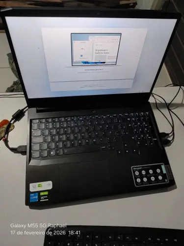 Notebook Lenovo gamer i5 11300H