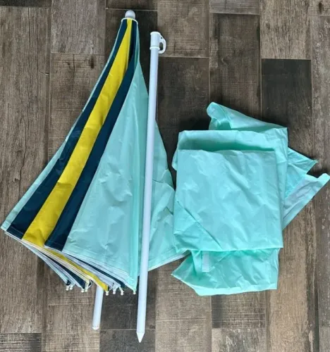 Sombrinha Decathlon com Proteção UV50+ | Vira Cabana