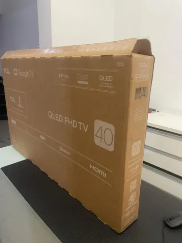 TV TCL 40S5K QLED Full HD Google TV 40P Nova - Em até 18X - Centro de BH