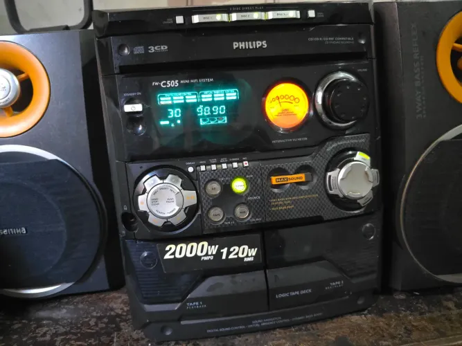 Rádio - Mini System Philips 