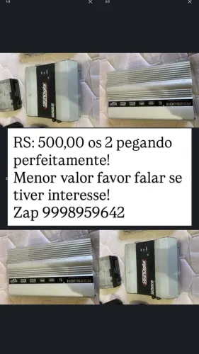 Módulos de som automotivo