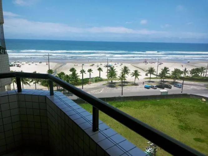 FRENTE MAR SACADA VISTA MAR 1 DORM - 1 VAGA DE GARAGEM - VISTA LIVRE