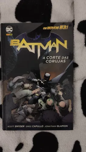 HQ (História em Quadrinhos) - DC (Os novos 52) - Batman: A corte das corujas (Capa dura)