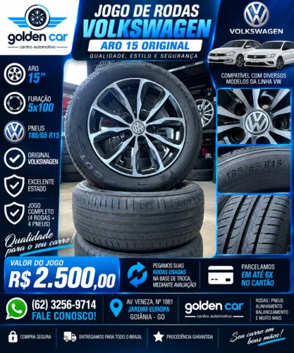 JOGO DE RODAS VW ORIGINAL