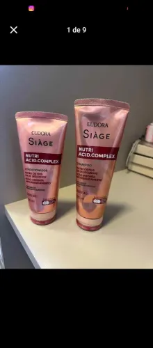 Kit Eudora siage shampoo e condicionador