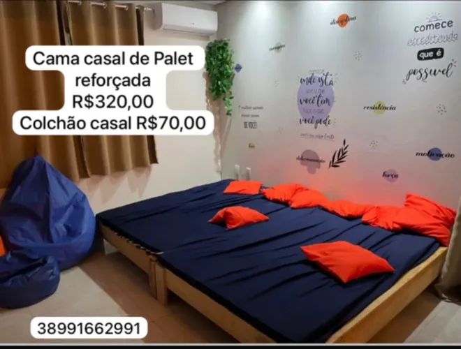 Cama de Palet reforçada