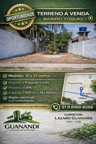 Terreno a Venda - Toquio