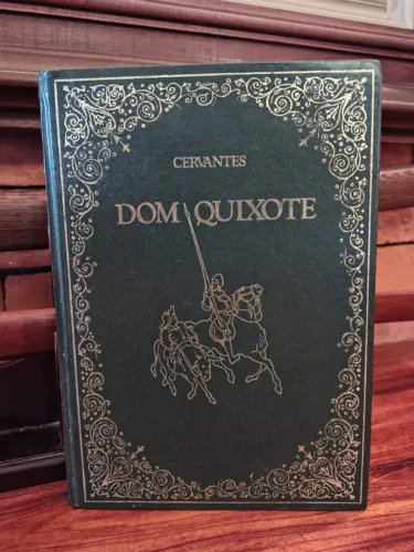 Livro capa dura Dom Quixote - Miguel de Cervantes