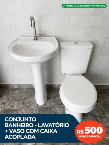 Kit vaso sanitário