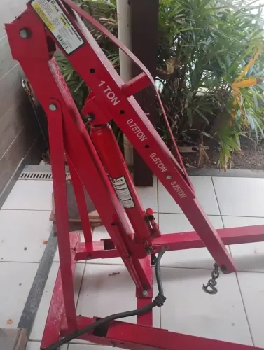 Guincho hidráulico dobrável (girafa) - 1ton