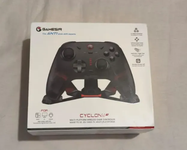Controle Gamesir Cyclone 2 Bundle Edition C Dock Preto Pc Preto
