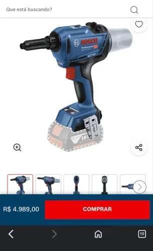 Rebitador Bosch GRG 18V-16 C Brushless
