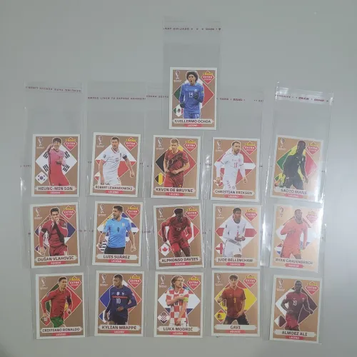 Figurinhas legend 2022 lote com 40
