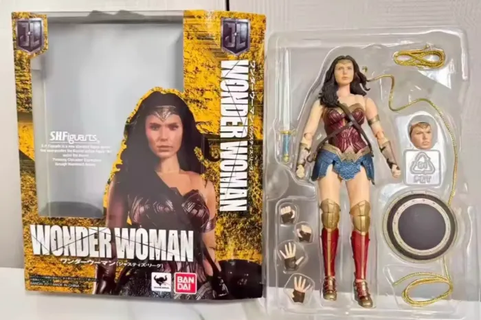 Mulher maravilha sh figuarts sem o laço da verdade