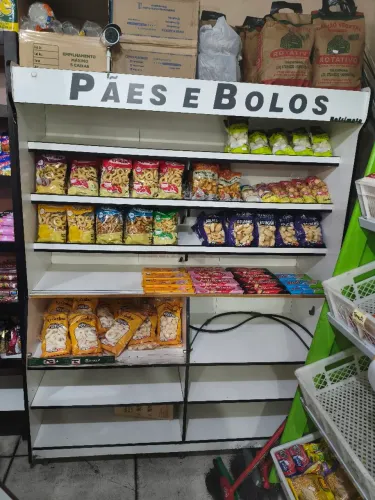 Jogo de balcões completo para padaria.