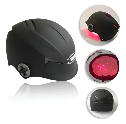 Capacete LED anti queda, calvície, tratamento capilar