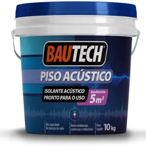 Piso acústico Bautech