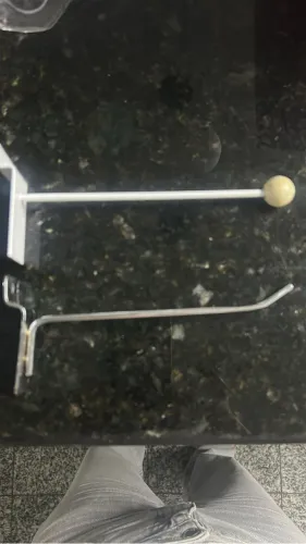 Ganchos para painel canaletado 15cm 