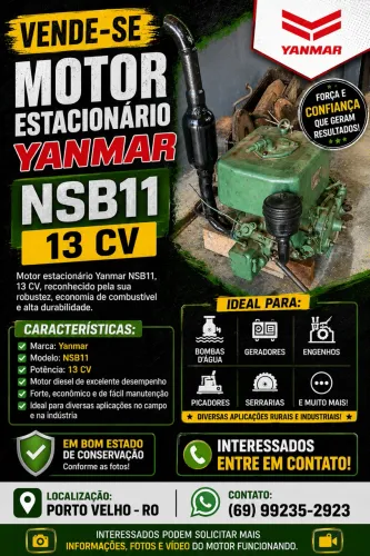 Yanmar NSB11 - 13 CV