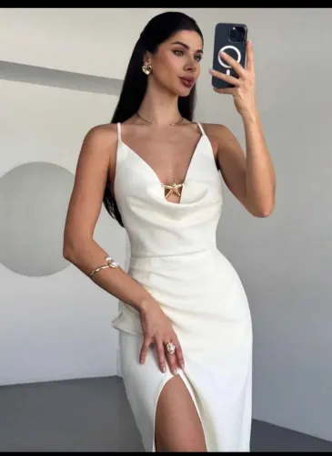 Vestido chá revelação 