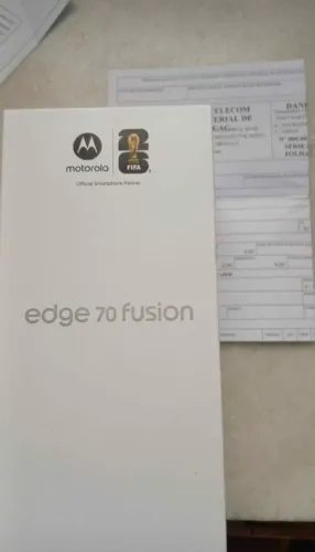 Motorola edge 70 fusion 256 gigas 8 de ram zero na caixa com nota fiscal