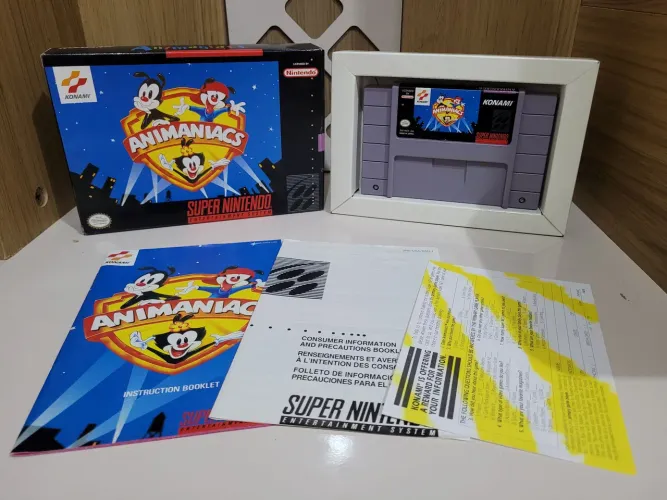 Animaniacs snes super nintendo