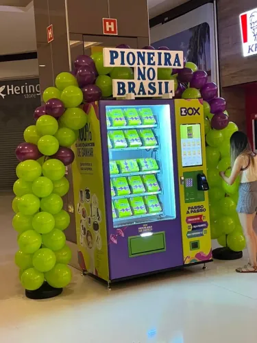 Máquina de Vendas Automática Box | Renda Passiva em Shopping | Alto Faturamento