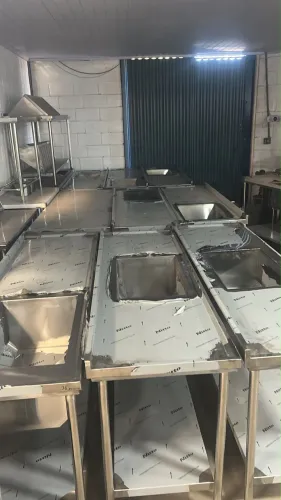 Pias inox nova ! vendo lote com 10 unidades barato