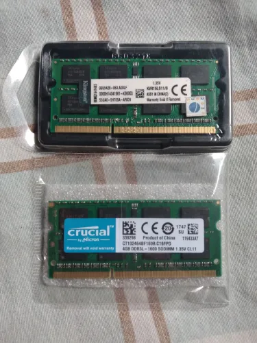 Memórias DDR3 Notebook