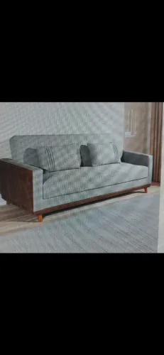 Sofá-cama reclinável 3 lugares. Larg 2,05m