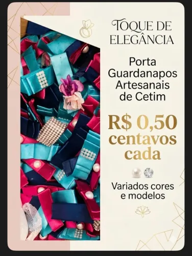 Lacinho para guardanapos 