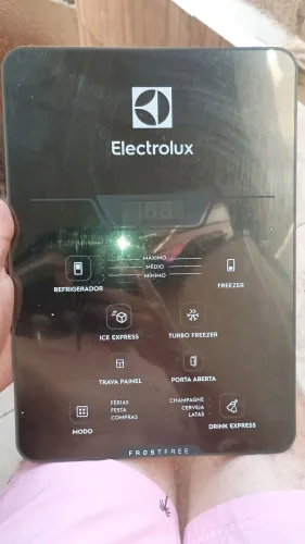 Placa de interface e painel da geladeira Eletrolux DM84x original