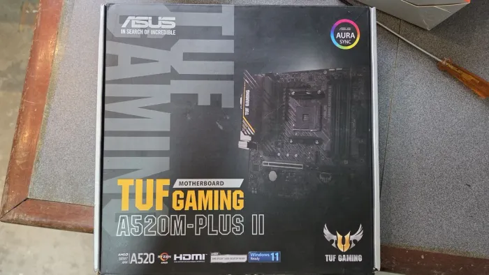 Placa mae Asus Tuf gaming A520-m plus II