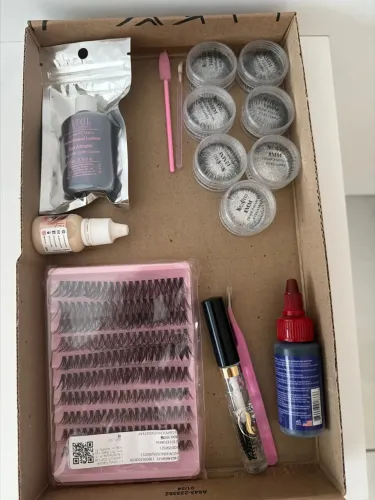 Kit extensão de cílios tufo