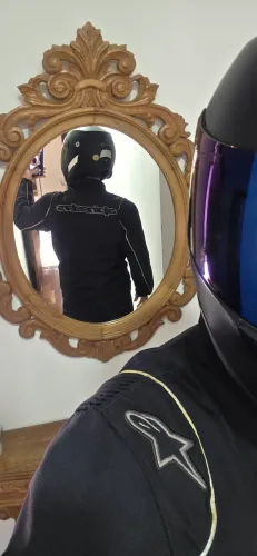 Jaqueta de moto alpinestar. Excelente marca