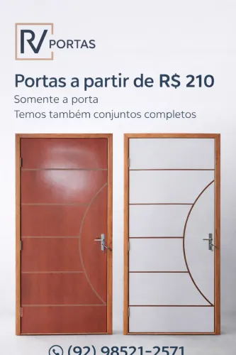 Portas laminadas
