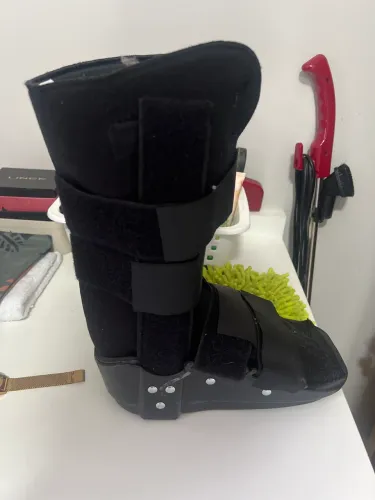 Bota ortopédica cano longo