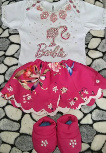 Conjunto para bebe na promoção 3 peças por apenas 29,00