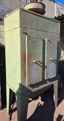 Jato de cabine completo com exaustor de pó, medidas interna 1,10x0,90x0,75altura