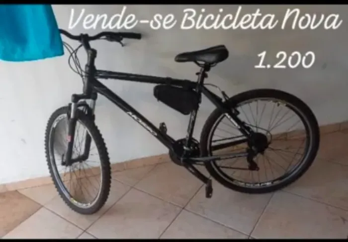 Bicicleta marca mosso com peças da Shimano 