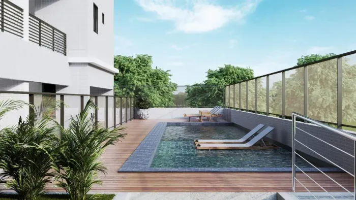 Apartamento à venda, 3 quartos, 2 suítes, 2 vagas, Bessa - João Pessoa/PB