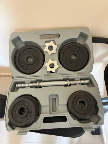 Kit dumbbel até 8kg