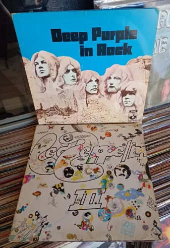 LED ZEPPELIN E DEEP PURPLE Discos De Vinil