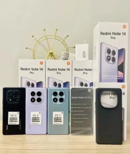 Smartphone Redmi Note 14 Pro 4G - Câmera 200MP AI, Lacrado e com Garantia