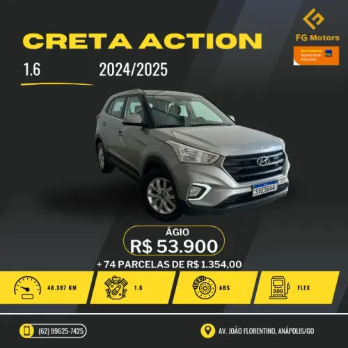Hyundai Creta Action 1.6 16V Flex AUT 2025