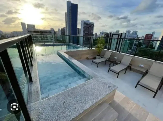 Flat com 1 quarto na praça da jaqueira