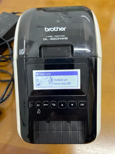 Impressora térmica brother label printer QL-820NWB