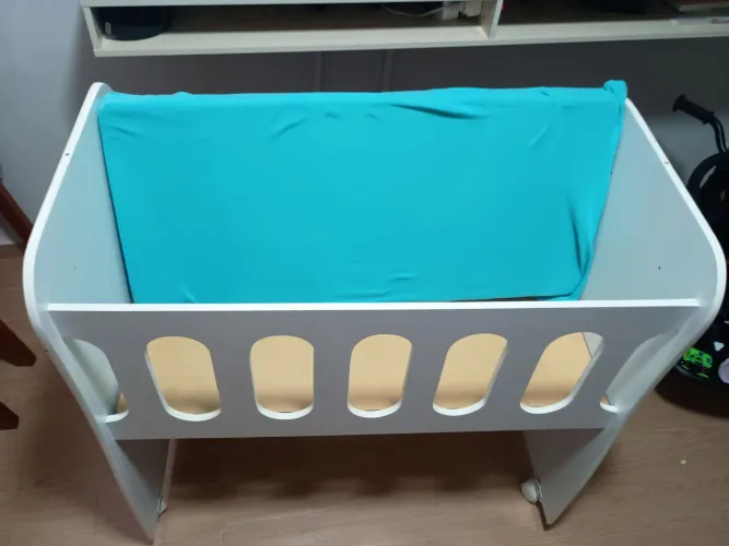 Mini berço com colchão 